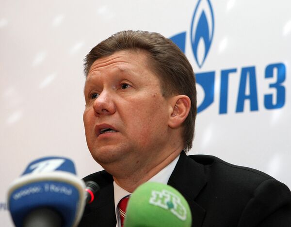 Le président du géant gazier russe Gazprom Alexeï Miller - Sputnik Afrique