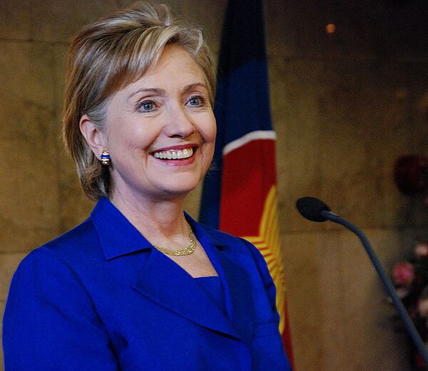 La secrétaire d'Etat américaine Hillary Clinton - Sputnik Afrique