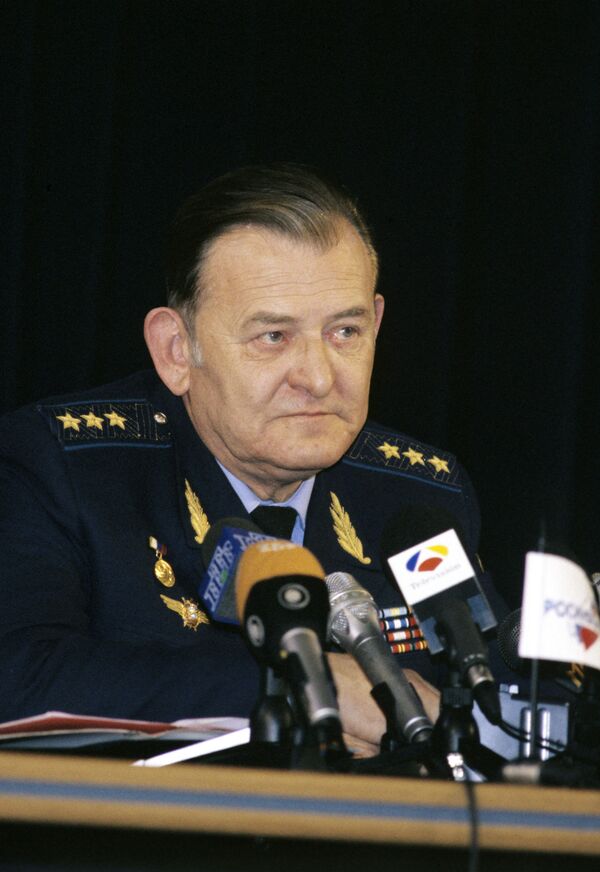 L'ancien chef de l'Armée de l'air russe, le général Anatoli Kornoukov. Archives. - Sputnik Afrique