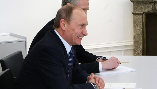 Vladimir Putin meets with Werner Faymann - Sputnik Afrique
