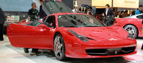 Автомобиль Ferrari на международном Пекинском автосалоне Auto China-2010 - Sputnik Afrique
