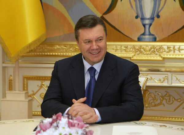 Le président ukrainien Viktor Ianoukovitch. Archives. - Sputnik Afrique