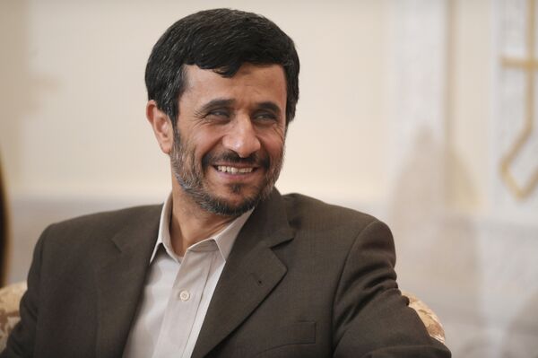 Le président iranien Mahmoud Ahmadinejad - Sputnik Afrique