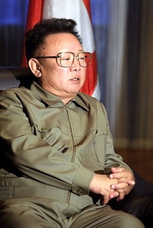 Le leader nord-coréen Kim Jong-Il - Sputnik Afrique