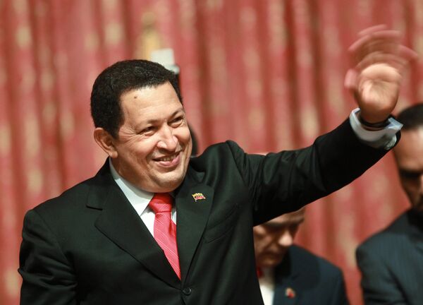Le président vénézuélien Hugo Chavez - Sputnik Afrique