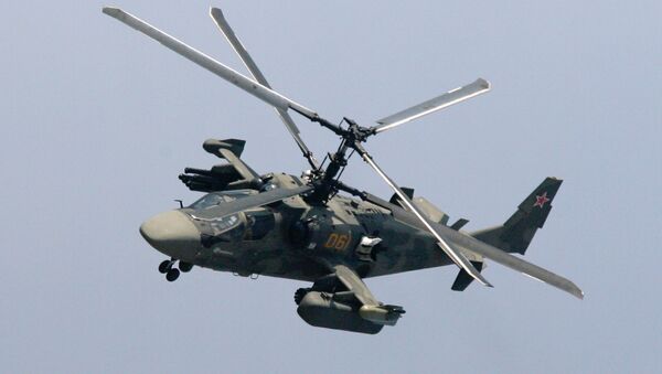Salon du Bourget: l'hélicoptère russe Ka-52 privé de vol de démonstration - Sputnik Afrique