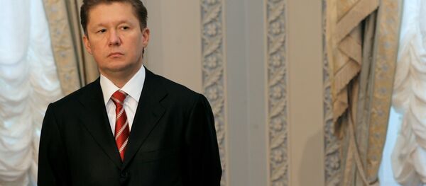 Председатель правления ОАО «Газпром» Алексей Миллер - Sputnik Afrique