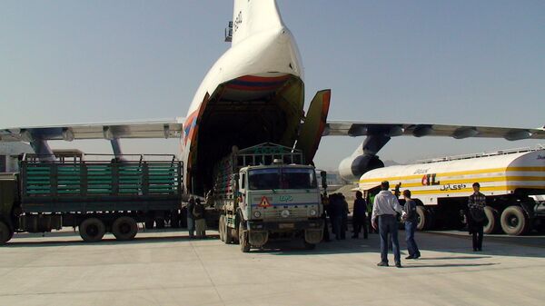 La Russie a envoyé 38 tonnes d'aide humanitaire en Afghanistan - Sputnik Afrique