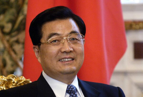 Le président chinois Hu Jintao - Sputnik Afrique