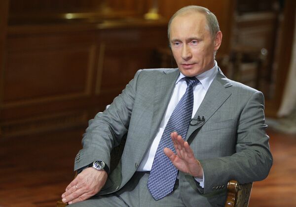 Le premier ministre russe  Vladimir Poutine  - Sputnik Afrique