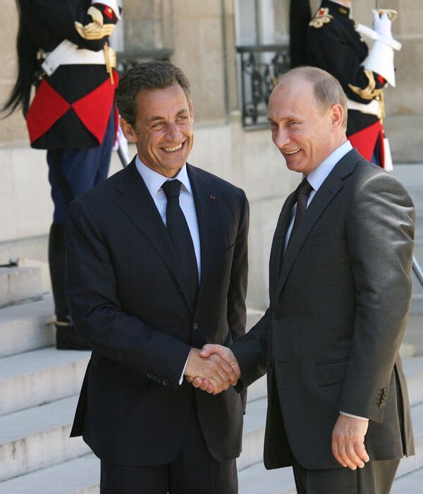 Poutine en France: entretien avec le président Sarkozy - Sputnik Afrique