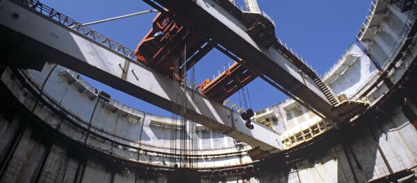 Montage d'un réacteur nucléaire - Sputnik Afrique