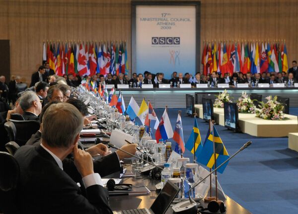 La conférence de l’Organisation pour la sécurité et la coopération en Europe (OSCE) - Sputnik Afrique