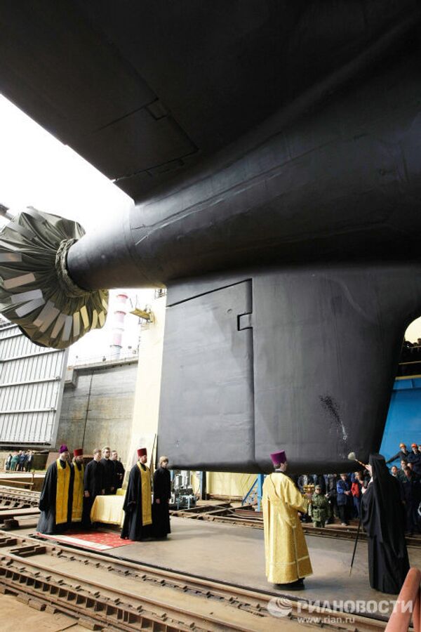 Mise à l'eau du sous-marin nucléaire Severodvinsk  - Sputnik Afrique