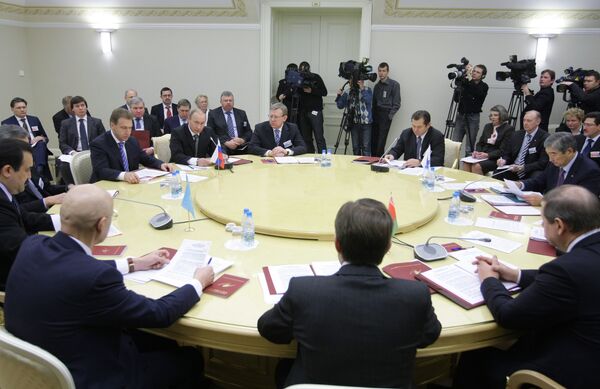 CEEA/Union douanière: Medvedev au Kazakhstan les 5 et 6 juillet - Sputnik Afrique