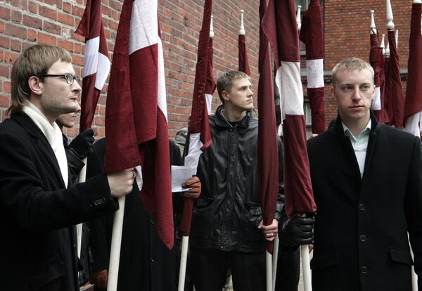 Marche néonazie à Riga.Archives - Sputnik Afrique