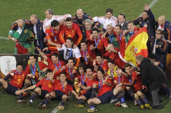 Espagne championne du monde 2010 - Sputnik Afrique