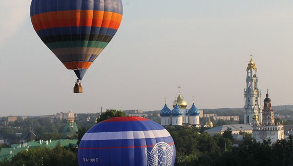 Des ballons dans les environs de Moscou - Sputnik Afrique
