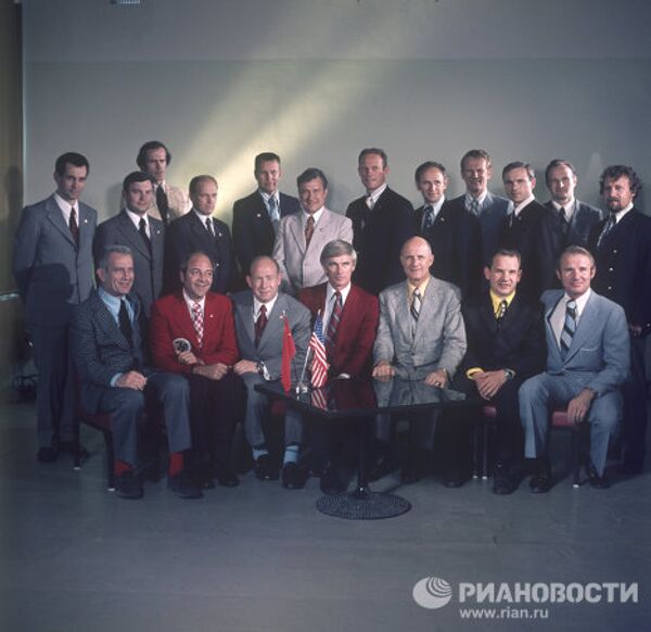 L’expédition Apollo-Soyouz à l’exposition photo de RIA Novosti à Moscou - Sputnik Afrique