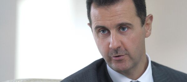 Dmitry Medvedev meeting with Bashar al-Assad - Sputnik Afrique