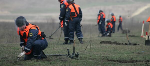 Des démineurs russes - Sputnik Afrique