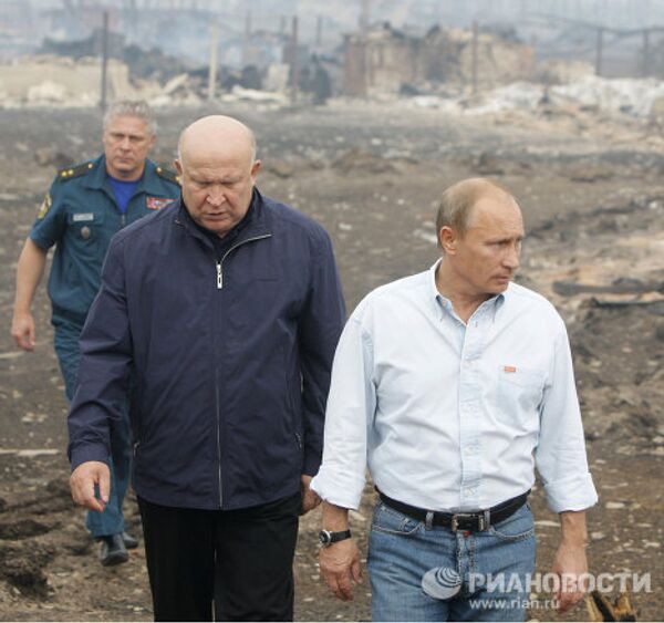 Incendies en Russie: Poutine visite la région de Nijni-Novgorod    - Sputnik Afrique