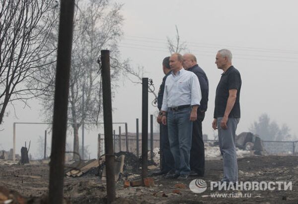Incendies en Russie: Poutine visite la région de Nijni-Novgorod    - Sputnik Afrique