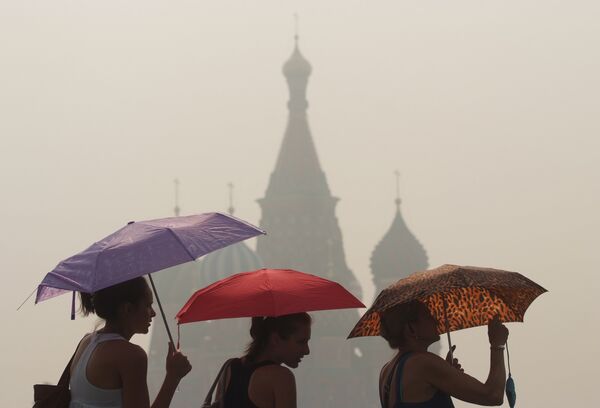 Canicule et smog à Moscou: les urgences débordées - Sputnik Afrique