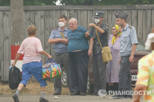 Incendies à Nijni-Novgorod: évacuation d'un village  - Sputnik Afrique