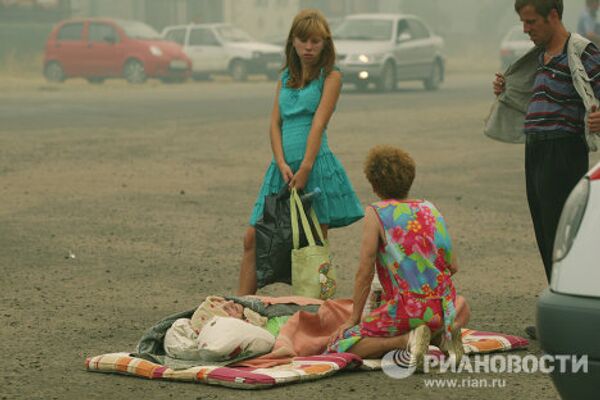 Incendies à Nijni-Novgorod: évacuation d'un village  - Sputnik Afrique