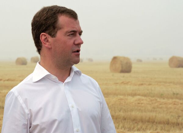 Dmitri Medvedev en visite dans la République de Mari El - Sputnik Afrique