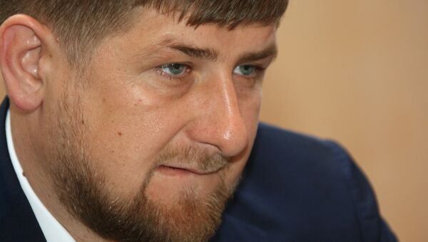 Le président tchétchène Ramzan Kadyrov - Sputnik Afrique