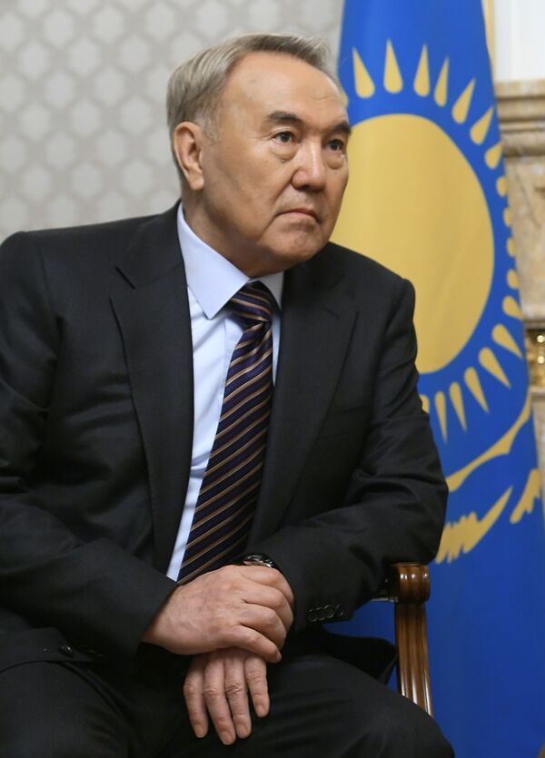 Le président kazakh Noursoultan Nazarbaïev. Archives. - Sputnik Afrique