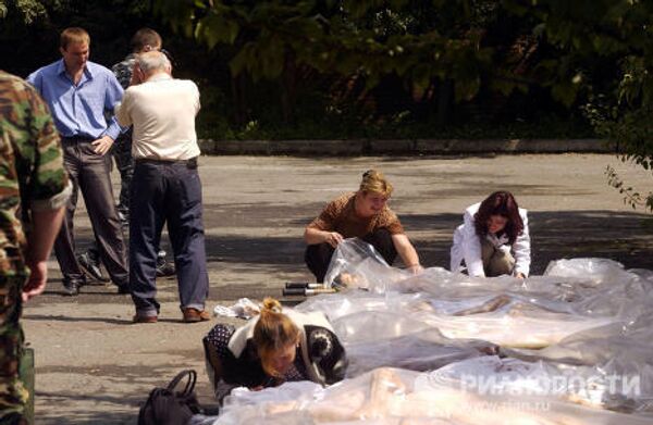 Tragédie de Beslan en septembre 2004  - Sputnik Afrique