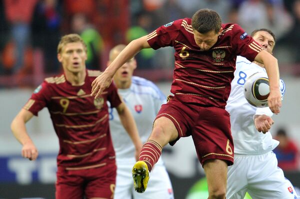 Football - Euro 2012: la Russie battue par la Slovaquie - Sputnik Afrique