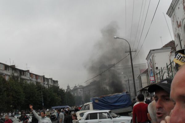 L'explosion survenue jeudi dans un marché au centre de Vladikavkaz  - Sputnik Afrique