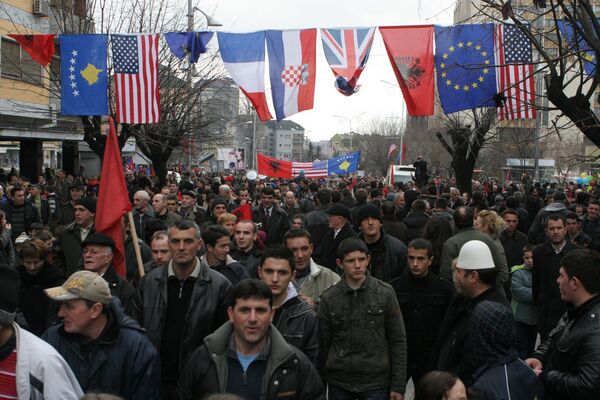 Célébration de l'indépendance du Kosovo le 17 février 2010 - Sputnik Afrique