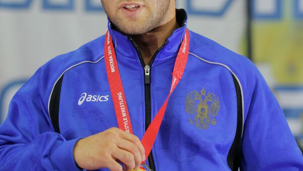 Le lutteur russe de style libre Besik Kudukhov - Sputnik Afrique