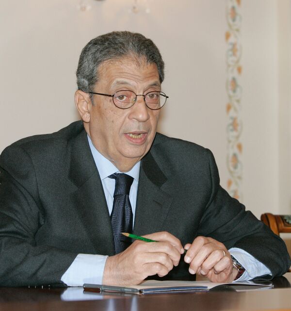 Le secrétaire général de la Ligue arabe Amr Moussa - Sputnik Afrique
