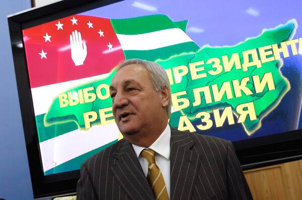 Le président abkhaze Sergueï Bagapch  - Sputnik Afrique