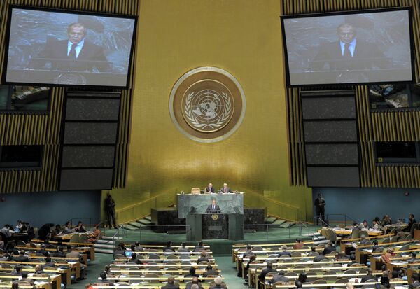 Ahmadinejad provoque un scandale à l'ONU - Sputnik Afrique