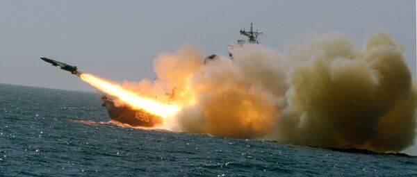 La Marine russe teste des missiles en mer Baltique  - Sputnik Afrique