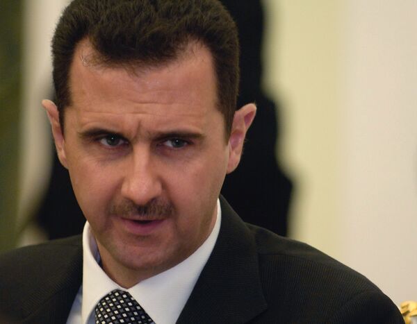 Le président syrien Bachar el-Assad. - Sputnik Afrique