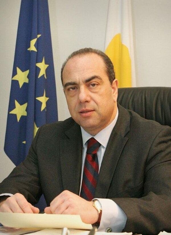 Le ministre chypriote des Affaires étrangères Markos Kyprianou - Sputnik Afrique