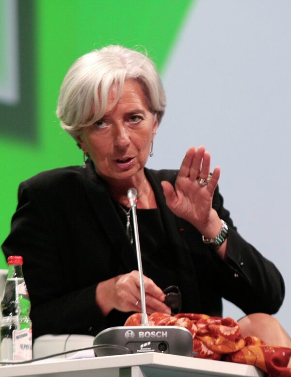 Christine Lagarde, ministre de l'Econome, de l'Industrie et de l'Emploi - Sputnik Afrique