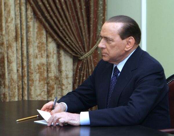 Le premier ministre italien, Silvio Berlusconi - Sputnik Afrique