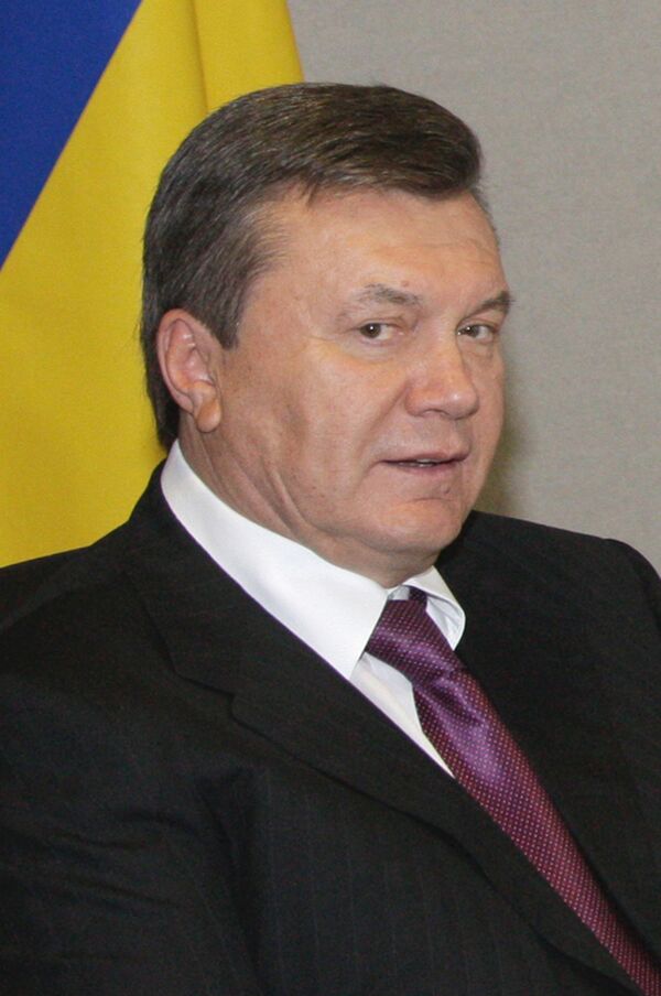 Le président Viktor Ianoukovitch - Sputnik Afrique