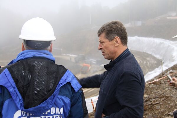 Sotchi-2014: un vice-premier ministre russe inspecte le chantier  - Sputnik Afrique