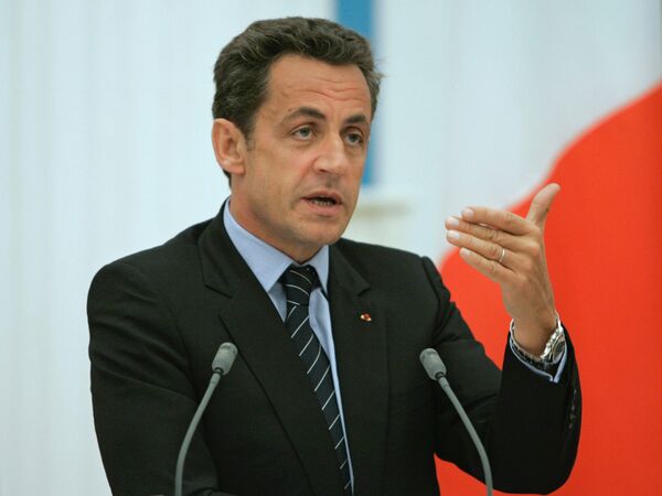 Le président Nicolas Sarkozy - Sputnik Afrique