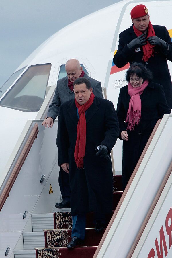 Hugo Chavez en visite à Moscou - Sputnik Afrique